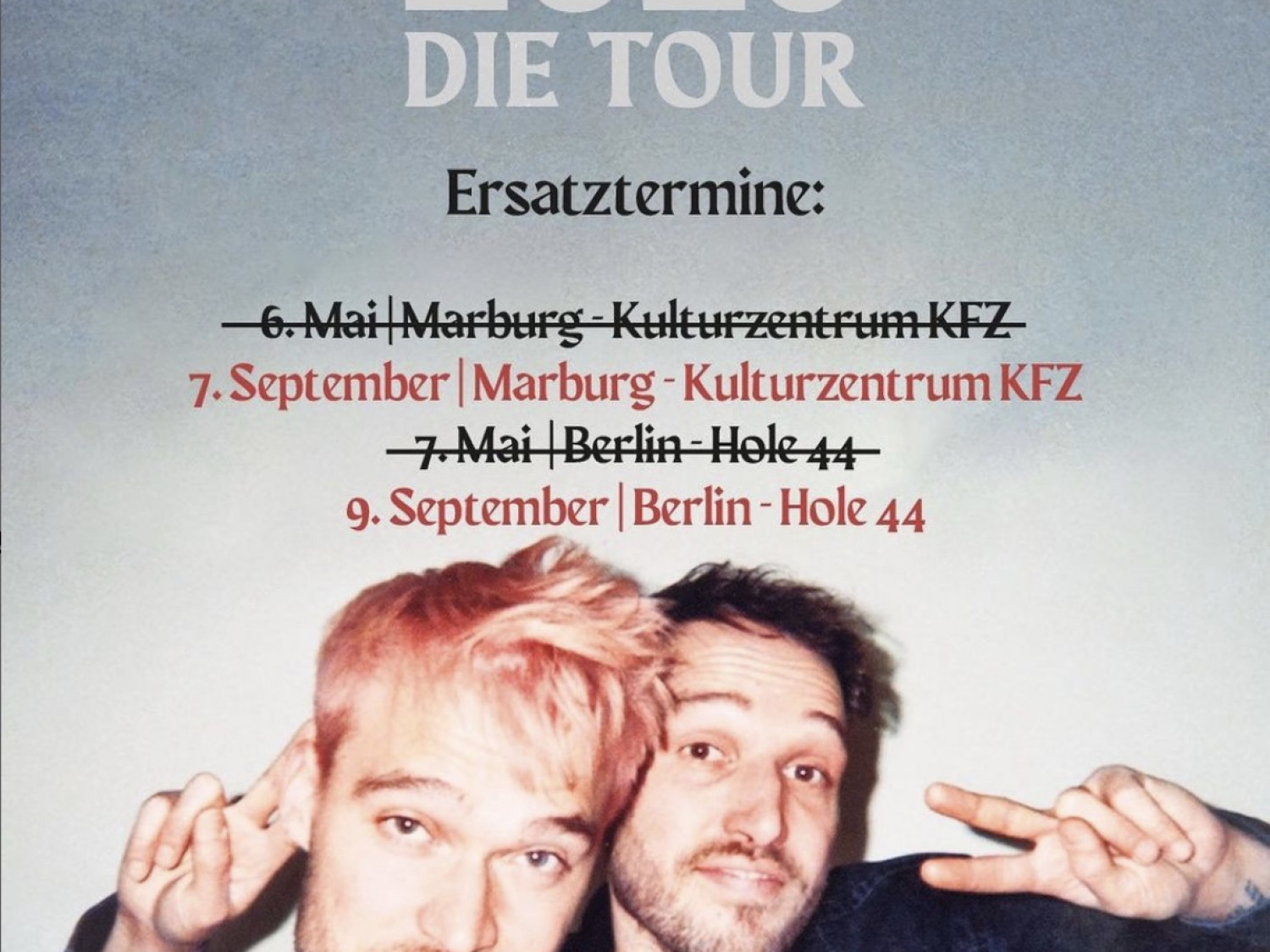 KLAN TOUR 2023: ERSATZTERMINE BERLIN & MARBURG
