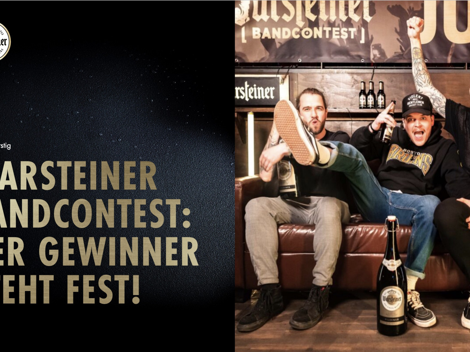 MIT DEM WARSTEINER BANDCONTEST ZUM ROCK AM RING 2023